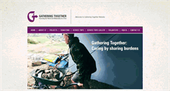 Desktop Screenshot of gatheringtogether.org