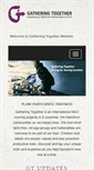 Mobile Screenshot of gatheringtogether.org